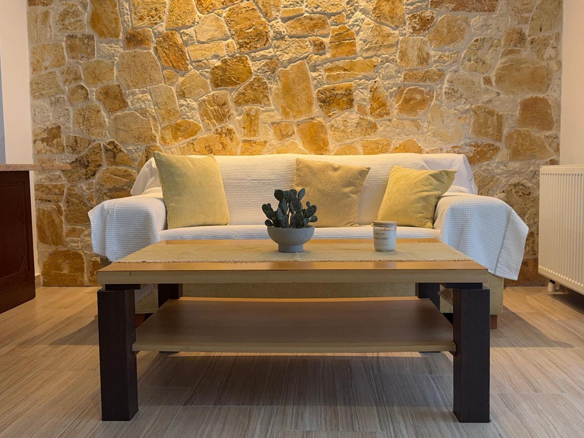 Petra House Villa Ano Korakiana Bagian luar foto